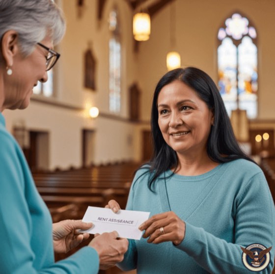 churches that help with rent