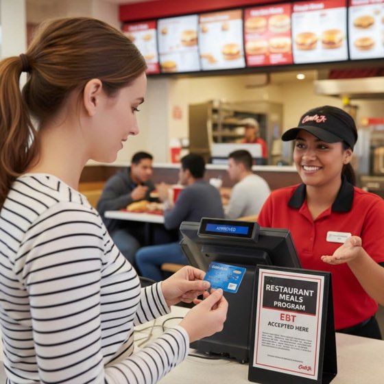 does carl's jr take ebt