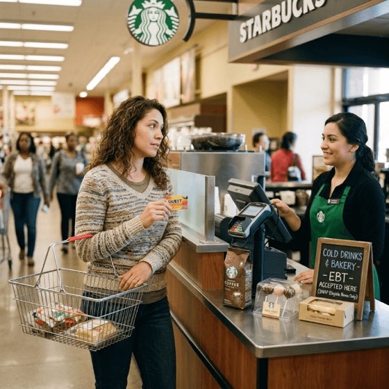 does starbucks take ebt