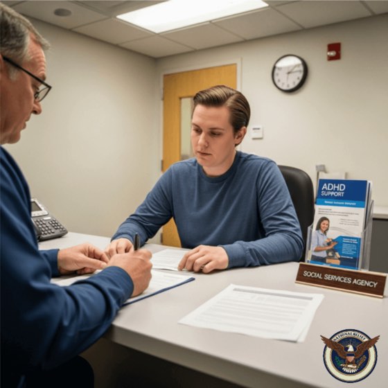 government assistance for adhd