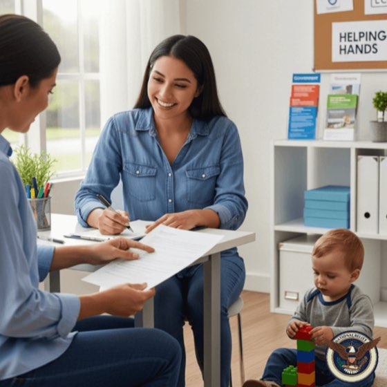 government assistance for single mothers