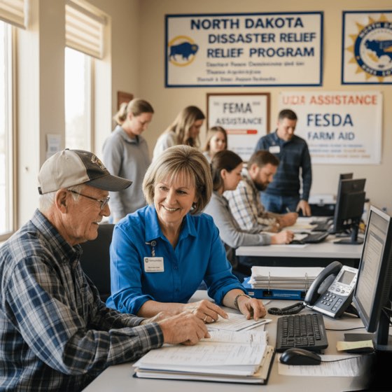 North Dakota disaster relief program