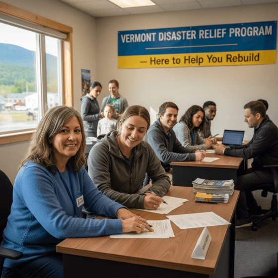 Vermont disaster relief program