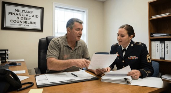 debt relief for military