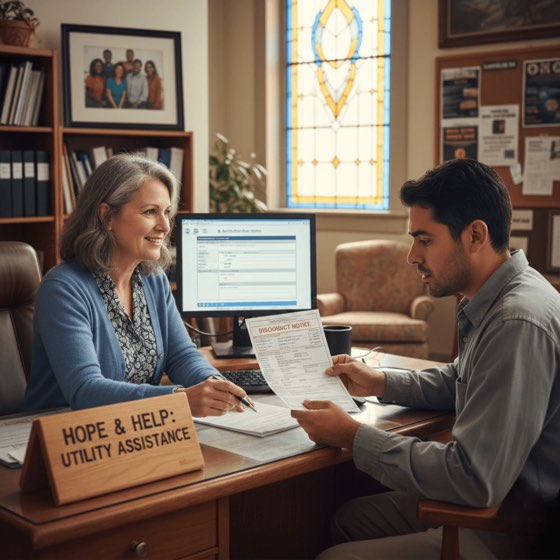 churches that help pay utilities