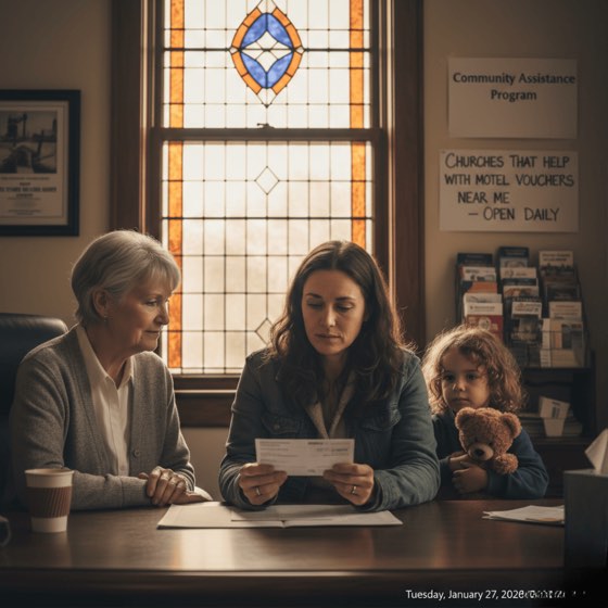 churches that help with motel vouchers near me