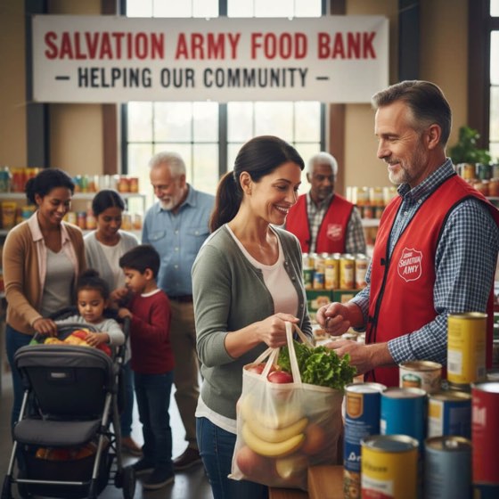 salvation army food bank