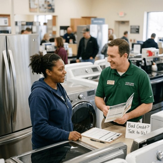 appliance loans for bad credit