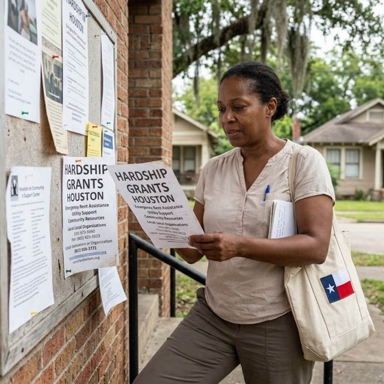 hardship grants houston