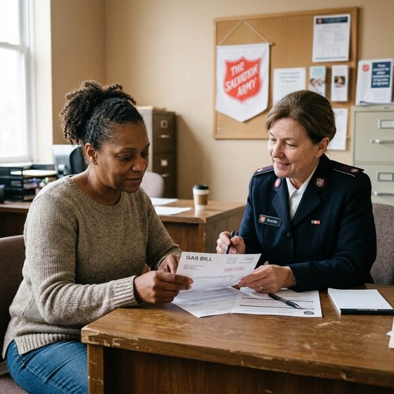 salvation army gas bill assistance