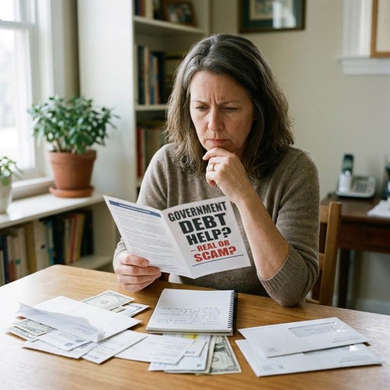 are government debt relief programs a scam