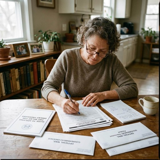 how to apply for government debt relief