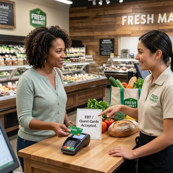 does fresh market take ebt