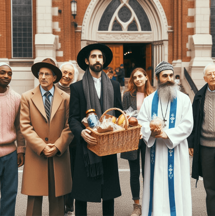 Churches that help with thanksgiving food baskets and more