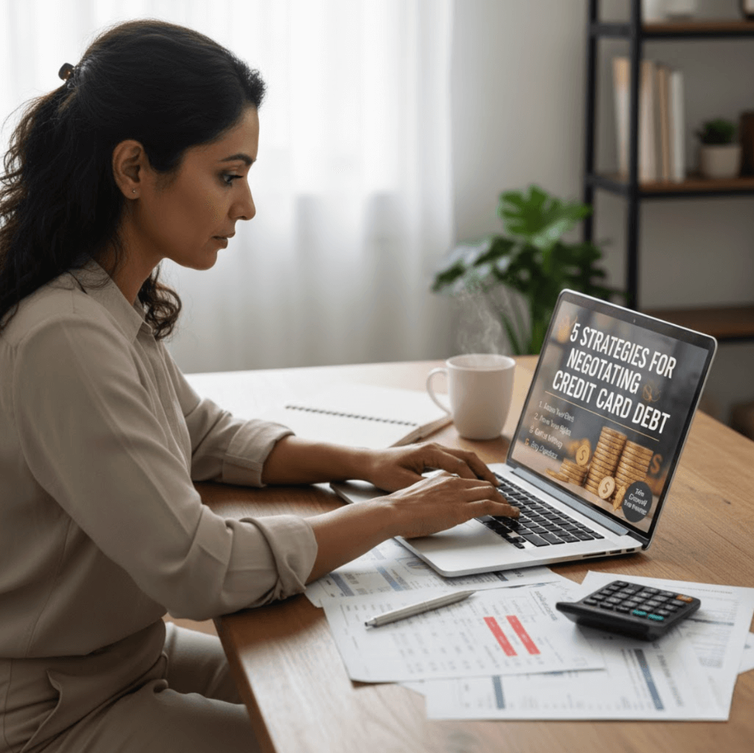 5 Strategies for Negotiating Credit Card Debt