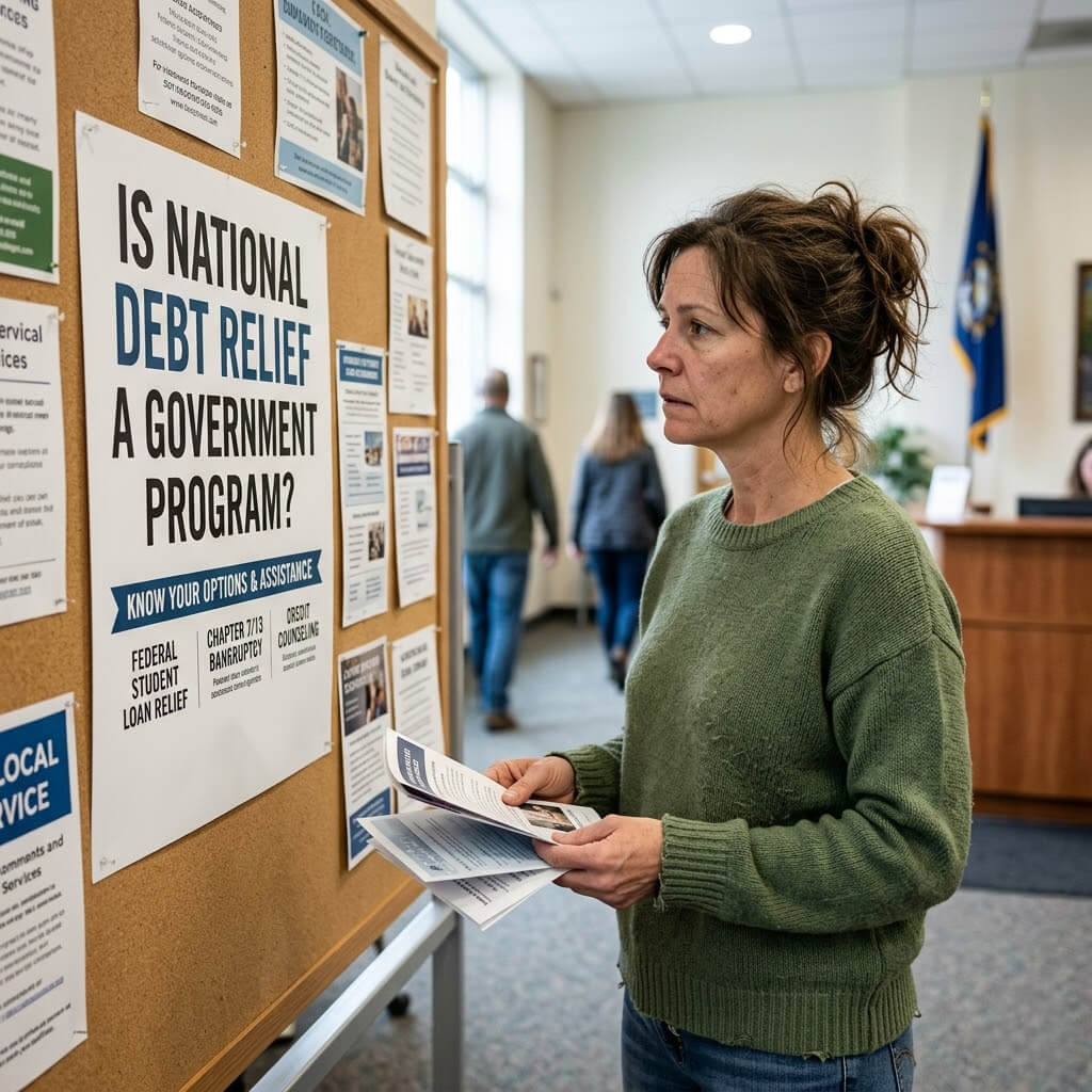 Is National Debt Relief a Government Program? The Truth